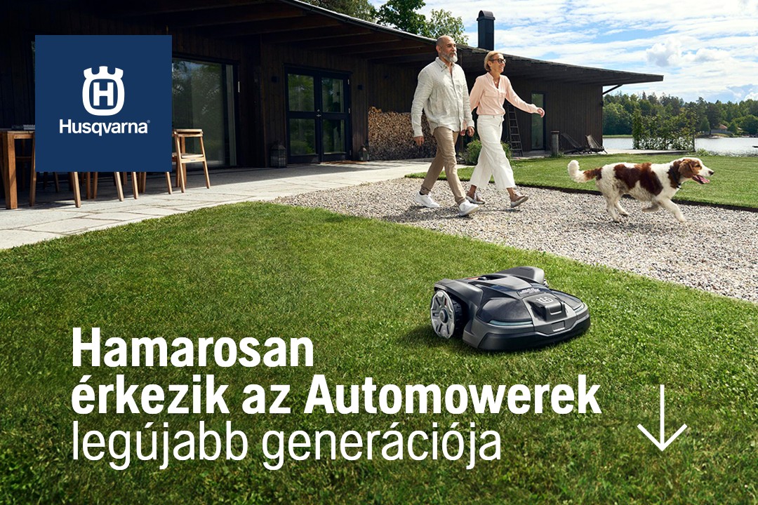 Husqvarna NERA robotfűnyíró - az intelligens robotfűnyírók következő generációja