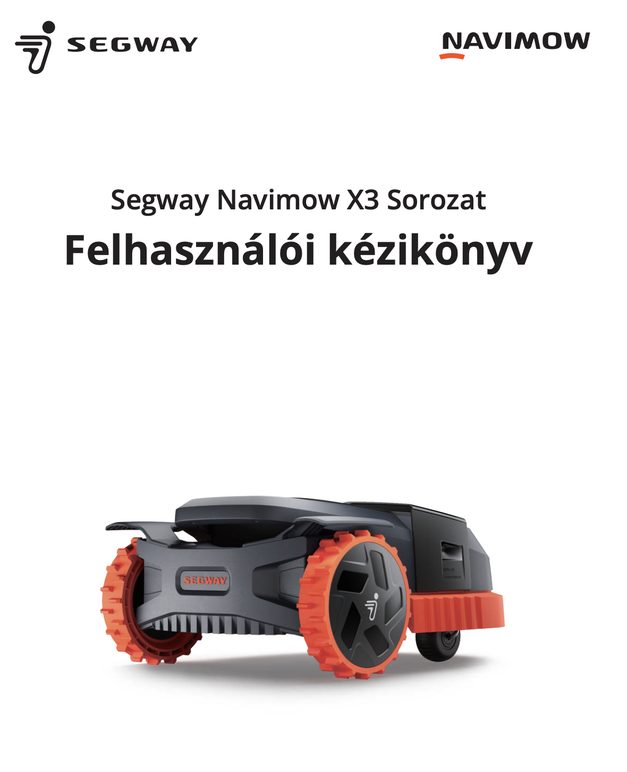 Segway X3 kézikönyv