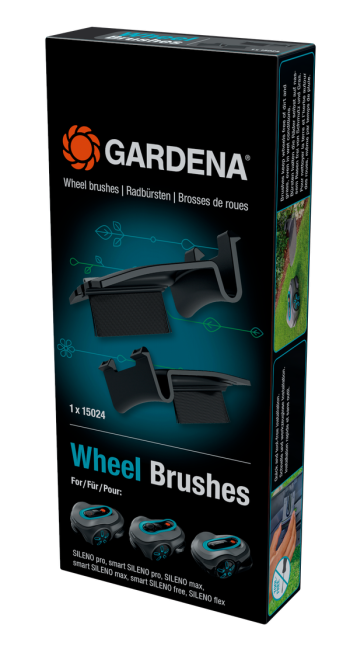 robotfűnyíró keréktisztító kefe  (Sileno Max) 2.Kép